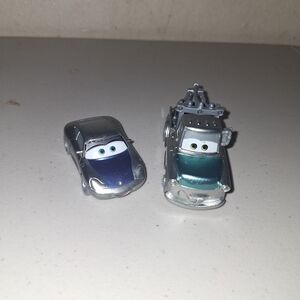 Mattel Cars Die-Cast Mini Set - Silver & Teal-Green